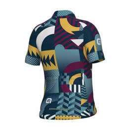 ALÉ dres kratkih rukava - KID GAMES - ljubičasta/tirkizna/žuta