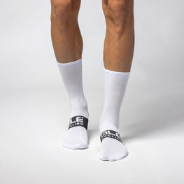 ALÉ čarape klasične - FOLLOW ME  - bijela