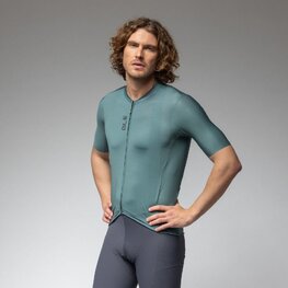 ALÉ dres kratkih rukava - COLOR BLOCK OFF ROAD - zelena