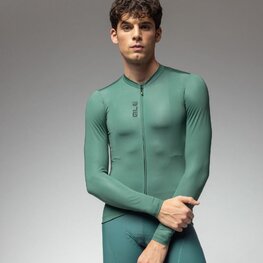 ALÉ dres dugih rukava ljetni - COLOR BLOCK PRAGMA - zelena