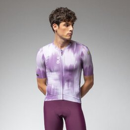 ALÉ dres kratkih rukava - PR-E ARGON - bijela/ljubičasta