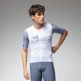 ALÉ dres kratkih rukava - PR-E MEGABYTE 2.0 - bijela/plava