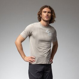 ALÉ dres kratkih rukava - OFF ROAD RUGGED 2.0 - bež