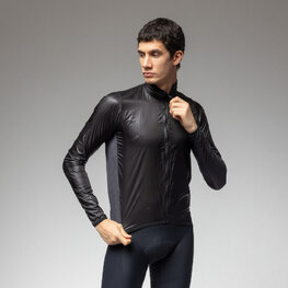 ALÉ vodootporna jakna - GUSCIO LIGHT PACK 2.0 - crna