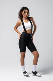 GOBIK kratke hlače s tregerima - ABSOLUTE 6.1 - crna