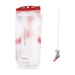 OSPREY mijeh za vodu - HYDRAULICS LT 1.5L RESERVOIR II - transparentna/crvena