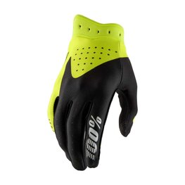 100% SPEEDLAB rukavice s dugim prstima - ITRACK - crna/žuta