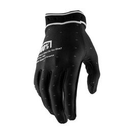 100% SPEEDLAB rukavice s dugim prstima - RIDEFIT - crna