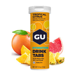 GU Piće - HYDRATION DRINK TABS 54 g TROPICAL CITRUS