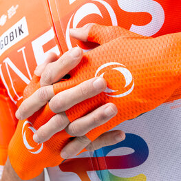 GOBIK rukavice s kratkim prstima - VIPER - narančasta