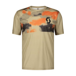 SCOTT dres kratkih rukava - TRAIL VERTIC - bež