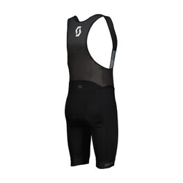 SCOTT kratke hlače s tregerima - RC TEAM BIB SHORTS - crna/siva