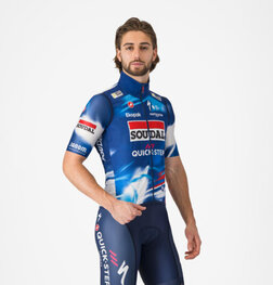 CASTELLI prsluk - PRO LIGHT WIND QUICK STEP 2025 - plava/crvena