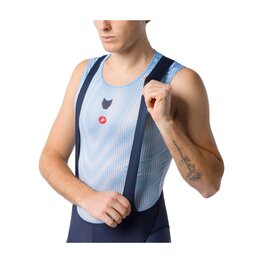 CASTELLI kratke hlače s tregerima - COMPETIZIONE 2 TEAM SOUDAL QUICK-STEP 2026 - plava