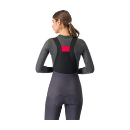CASTELLI majica dugih rukava - MEDIO BASE LAYER W - siva
