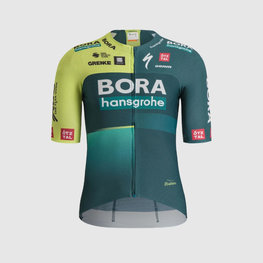 SPORTFUL dres kratkih rukava - BORA HANSGROHE 2024 - svjetlozelena/zelena