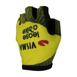 RAPIDGEAR rukavice s kratkim prstima - VISMA TDF25 REPLICA GLOVES - žuta/crna