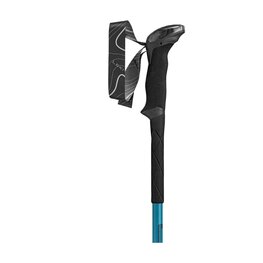 LEKI štapići - MAKALU LITE AS 100-135 CM - crna/zelena