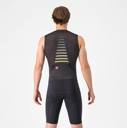CASTELLI kombinezon - FREE SANREMO 3 - crna