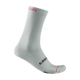 CASTELLI čarape klasične - GIRO LOGO 18 - bijela
