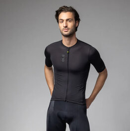 ALÉ dres kratkih rukava - COLOR BLOCK PRAGMA - crna