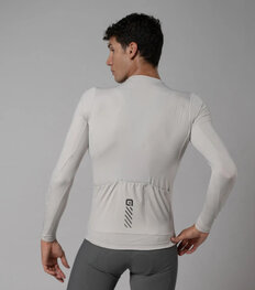 ALÉ dres dugih rukava ljetni - COLOR BLOCK PRAGMA - bež