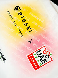 PISSEI torba - UAE TEAM EMIRATES - GIRO + TOUR 24 - bijela/ružičasta/žuta