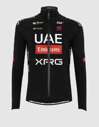 PISSEI izolirana jakna - UAE TEAM EMIRATES - XRG 2025 GIACCA PRIMAPELLE OFFICIAL - crna