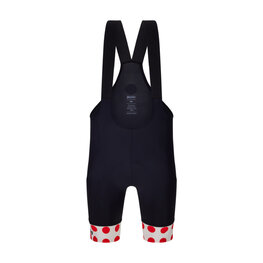 SANTINI kratke hlače s tregerima - TOUR DE FRANCE - BIB SHORTS - crna