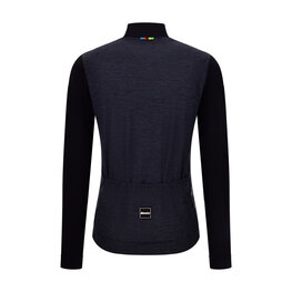 SANTINI dres dugih rukava ljetni - UCI WORLD CHAMPION - crna