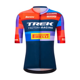 SANTINI dres kratkih rukava - TREK FACTORY RACING 2025 - višebojna