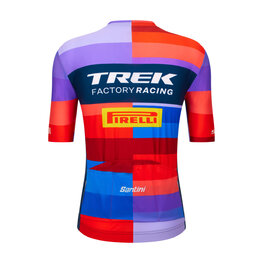SANTINI dres kratkih rukava - TREK FACTORY RACING 2025 - višebojna
