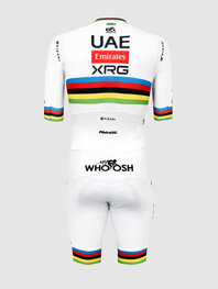 PISSEI kombinezon - TADEJ POGACAR WORLD CHAMP ROAD - bijela