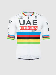 PISSEI dres kratkih rukava - UAE TEAM EMIRATES 2024 - višebojna
