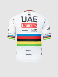 PISSEI dres kratkih rukava - UAE TEAM EMIRATES 2024 - višebojna