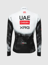 PISSEI dres dugih rukava zimski - UAE TEAM EMIRATES - XRG 2025 REPLICA - bijela/crna