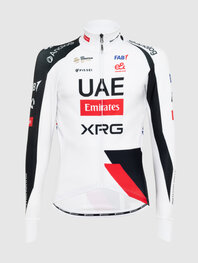 PISSEI dres dugih rukava ljetni - UAE TEAM EMIRATES - XRG 2026 REPLICA - bijela/crvena/crna