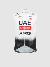 PISSEI prsluk - UAE TEAM EMIRATES 2025 - bijela/crna