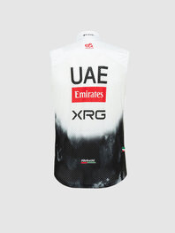 PISSEI prsluk - UAE TEAM EMIRATES 2025 - bijela/crna