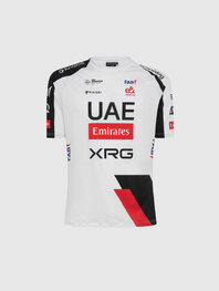 PISSEI majica kratkih rukava - UAE TEAM EMIRATES - XRG 2026  - bijela/crna/crvena