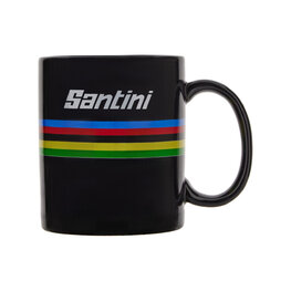 SANTINI šalice - UCI WORLD CHAMPION MUG - crna