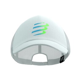 COMPRESSPORT kapa - TRUCKER CUP - bijela/plava/zelena