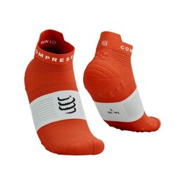 COMPRESSPORT čarape do gležnja - PRO RACING SOCKS V4.0 RUN - crvena