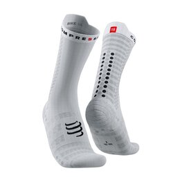 COMPRESSPORT čarape klasične - PRO RACING SOCKS V4.0 ULTRALIGHT BIKE - siva