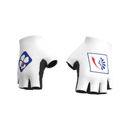 ALÉ rukavice s kratkim prstima - GROUPAMA FDJ 2018 - bijela