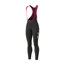 ALÉ duge hlače s tregerima - WINTER LADY - crna