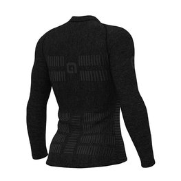 ALÉ majica dugih rukava - SEAMLESS WOOL - siva