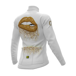 ALÉ dres dugih rukava zimski - LIPS LADY WINTER - zlatna/bijela