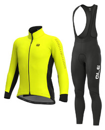 ALÉ zimska jakna i hlače - FONDO WINTER - crna/žuta