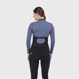 ALÉ duge hlače s tregerima - FUTURE WARM LADY - crna